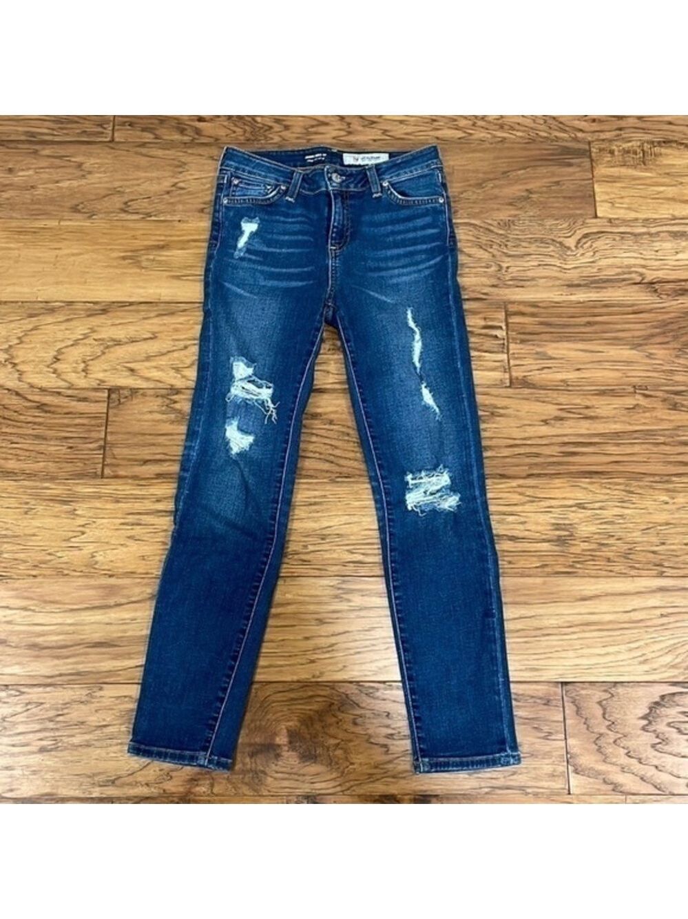 Adriano Goldschmied Ag Jenny Skinny Roll Up Girls Size 16 Jeans